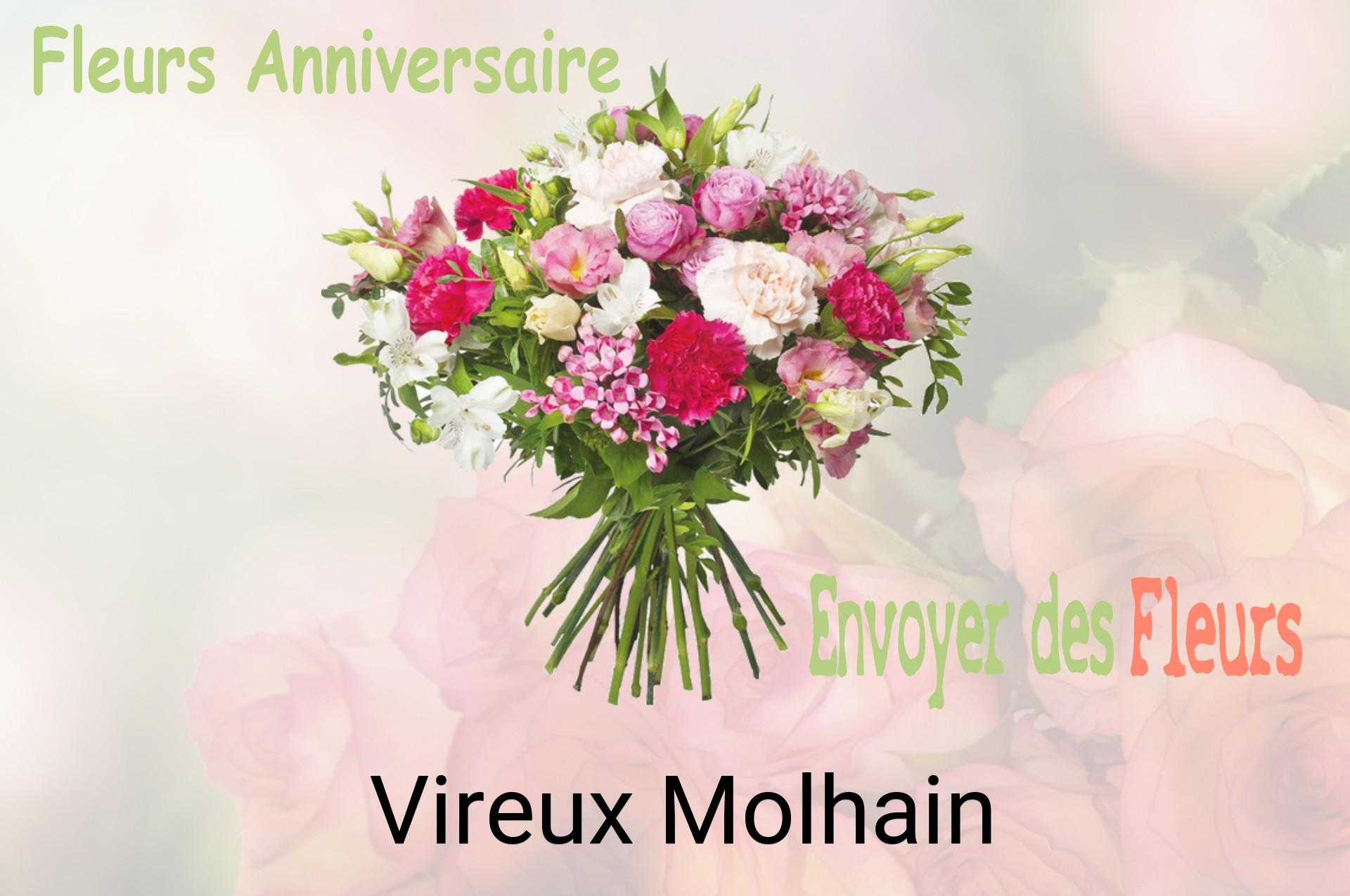 Bouquet de fleurs d’anniversaire livré à Vireux-Molhain