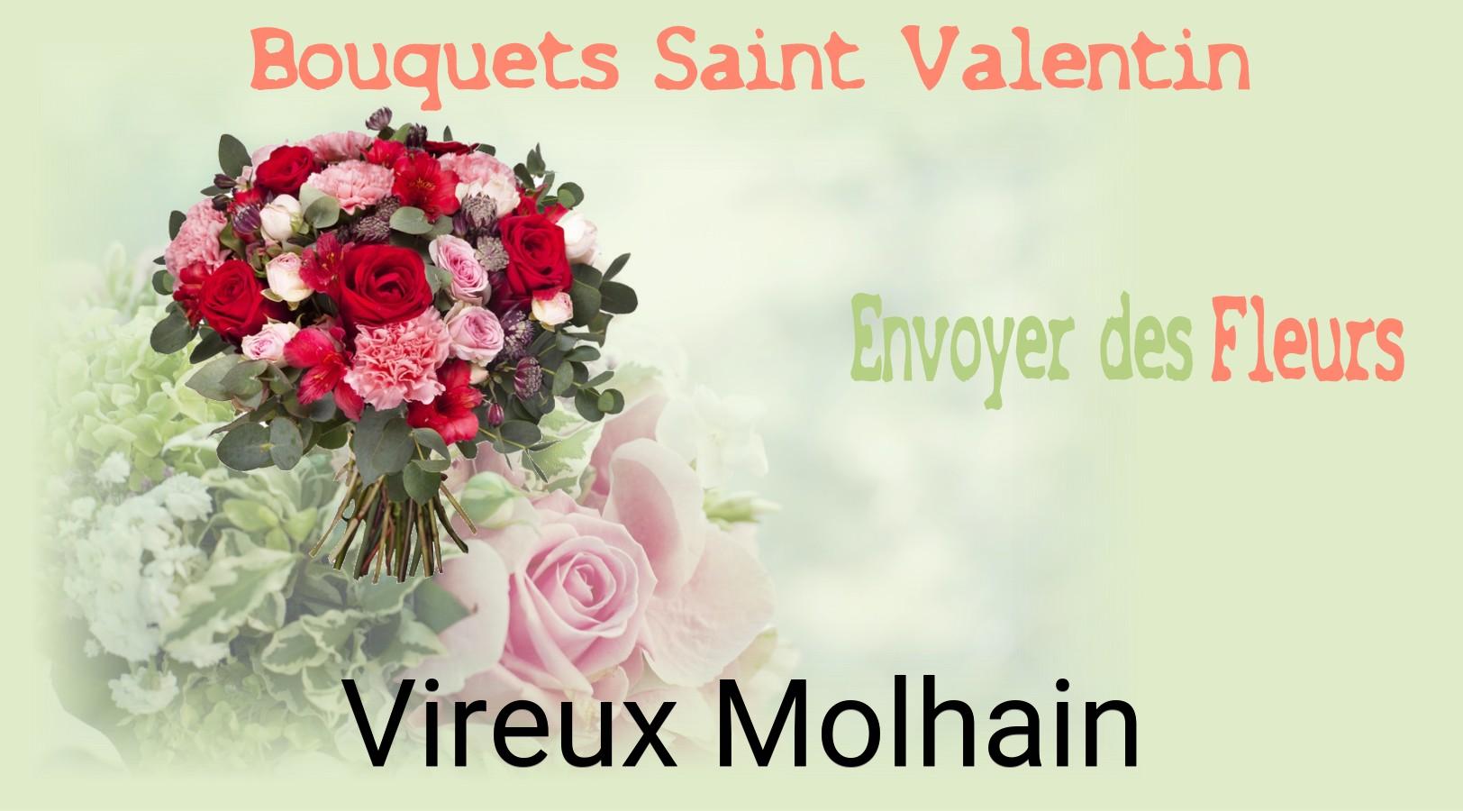 Roses de Saint-Valentin livrées à Vireux-Molhain